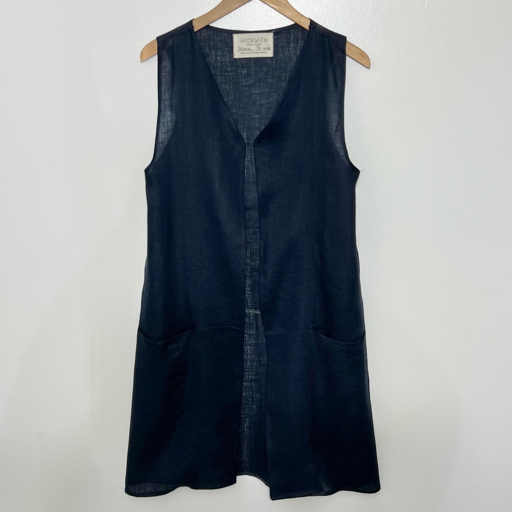 Hackwith Design House Paloma Vest in Navy